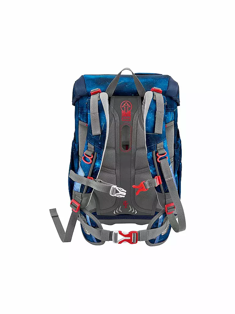 STEP BY STEP | Set de mochila escolar de 5 piezas CLOUD Galactus | Azul