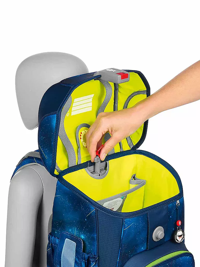STEP BY STEP | Set de mochila escolar de 5 piezas CLOUD Galactus | Azul