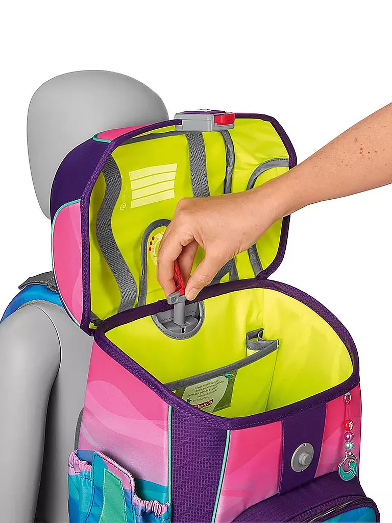 STEP BY STEP | Set de Mochila Escolar de 5 Piezas CLOUD Ocean Dolphin Lana |