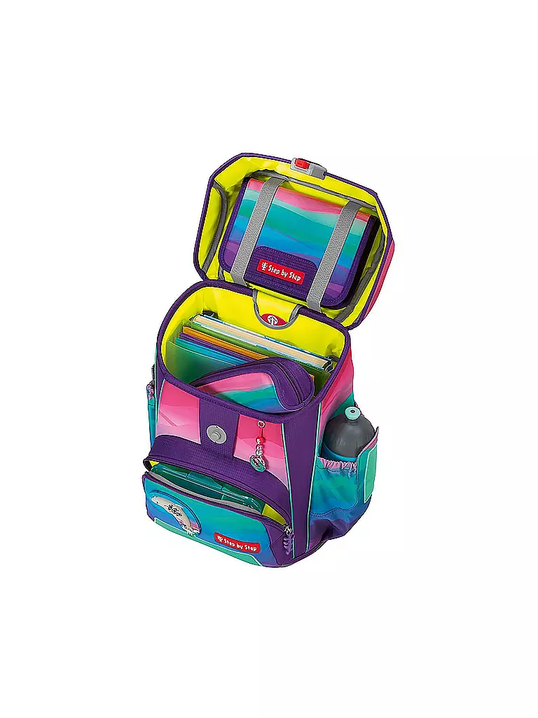 STEP BY STEP | Set de Mochila Escolar de 5 Piezas CLOUD Ocean Dolphin Lana |