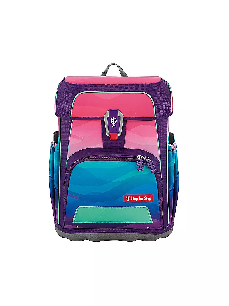 STEP BY STEP | Set de Mochila Escolar de 5 Piezas CLOUD Ocean Dolphin Lana |