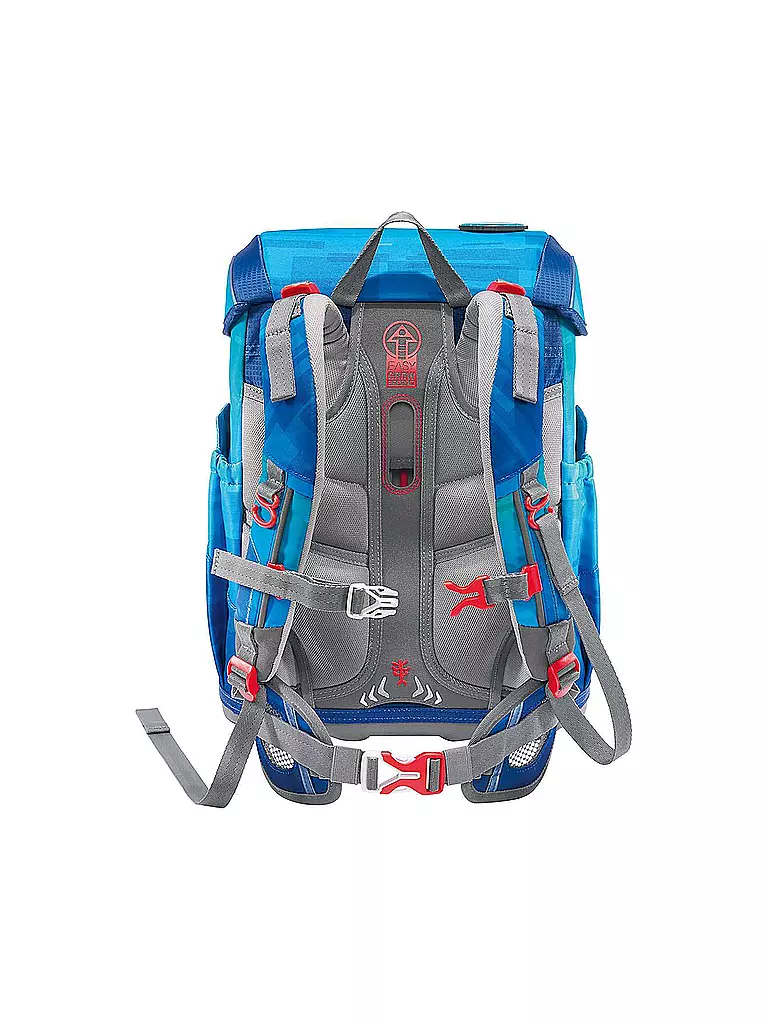 STEP BY STEP | Set de Mochila Escolar de 5 Piezas CLOUD Ocean Space Craft Spike | Azul