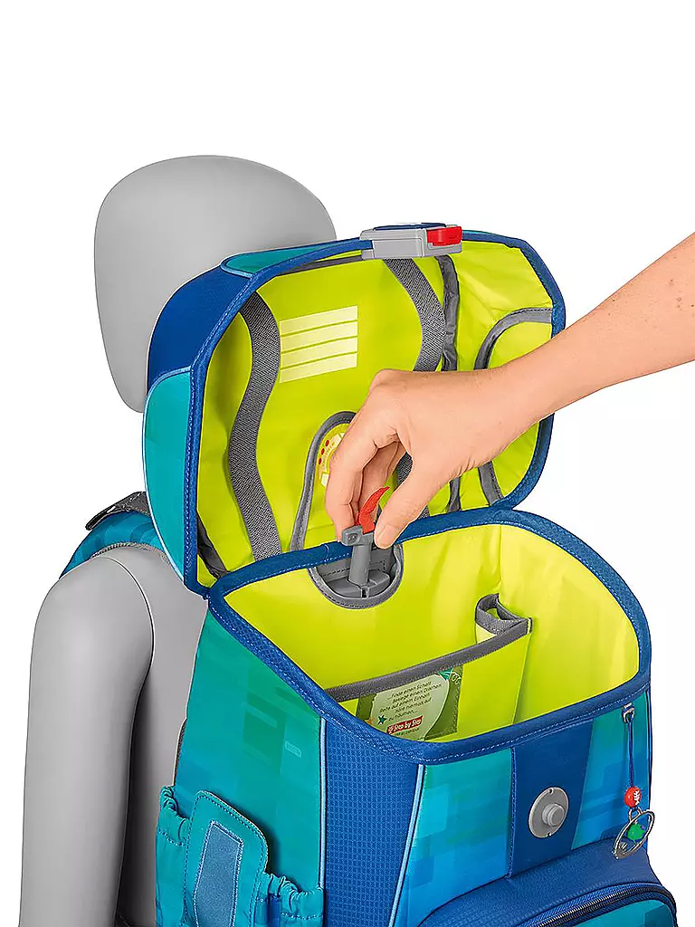 STEP BY STEP | Set de Mochila Escolar de 5 Piezas CLOUD Ocean Space Craft Spike | Azul