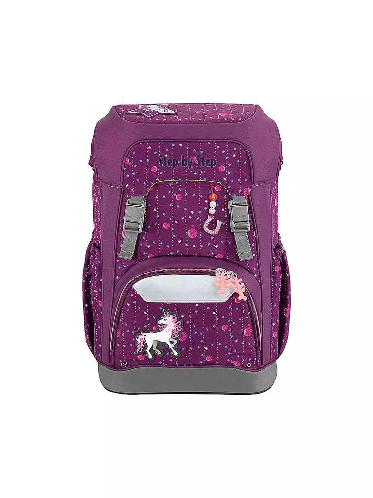 STEP BY STEP | Set de mochila escolar de 5 piezas Giant Dreamy Unicorn | Baya