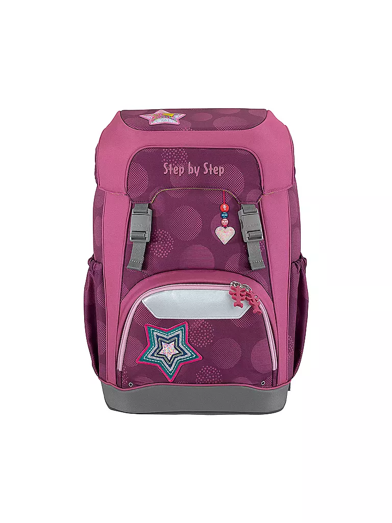 STEP BY STEP | Set de mochila escolar de 5 piezas Giant Glamour Star | Baya