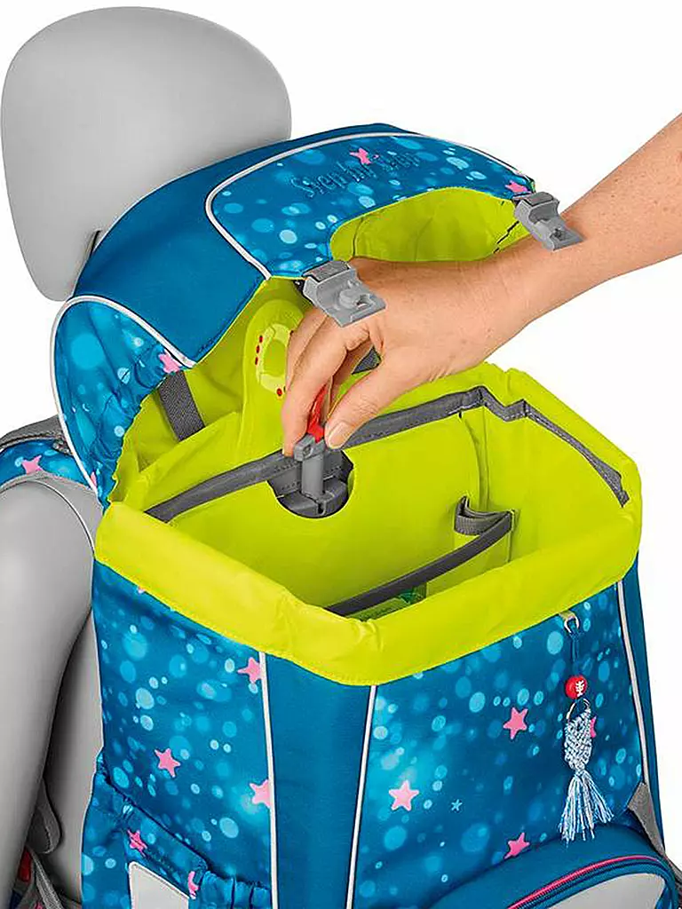 STEP BY STEP | Set de mochila escolar de 5 piezas GIANT Memaid Lola | Turquesa