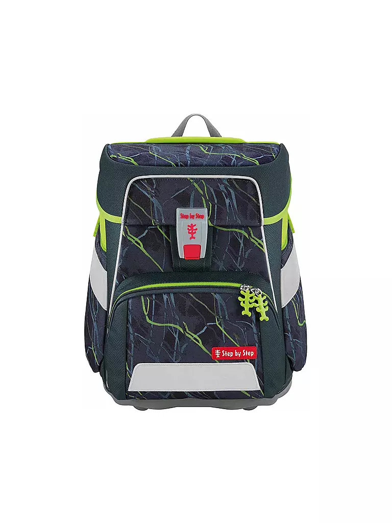 STEP BY STEP | Set de mochila escolar de 5 piezas SPACE Danger Cat Chico | 