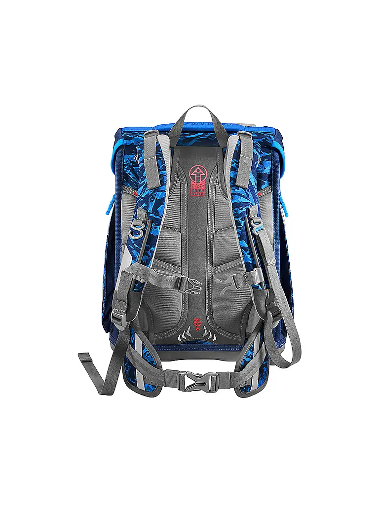 STEP BY STEP | Set de mochila escolar de 5 piezas SPACE Manta Rio | Azul oscuro