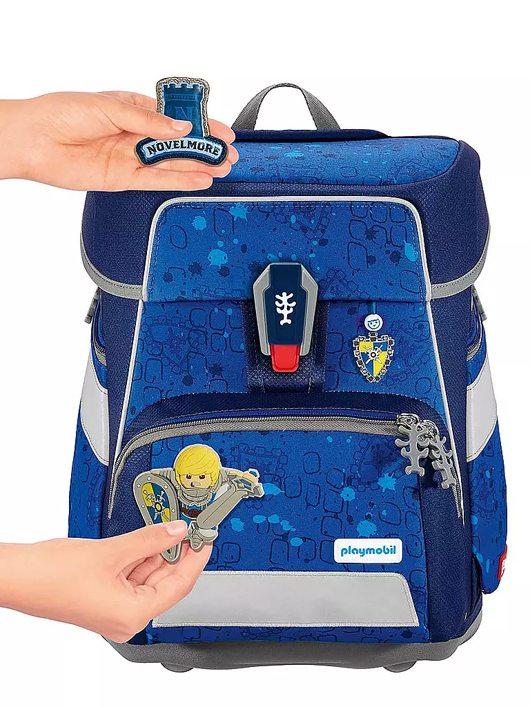 STEP BY STEP | Set de mochila escolar de 5 piezas Space Playmobil - Arwynn | Sin color