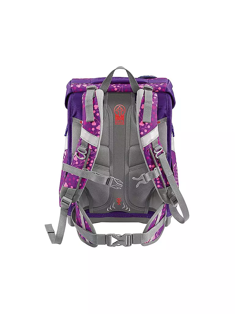 STEP BY STEP | Set de mochila escolar de 5 piezas SPACE Shine Butterfly Night Ina | Baya