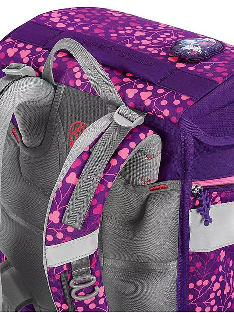 STEP BY STEP | Set de mochila escolar de 5 piezas SPACE Shine Butterfly Night Ina | Baya