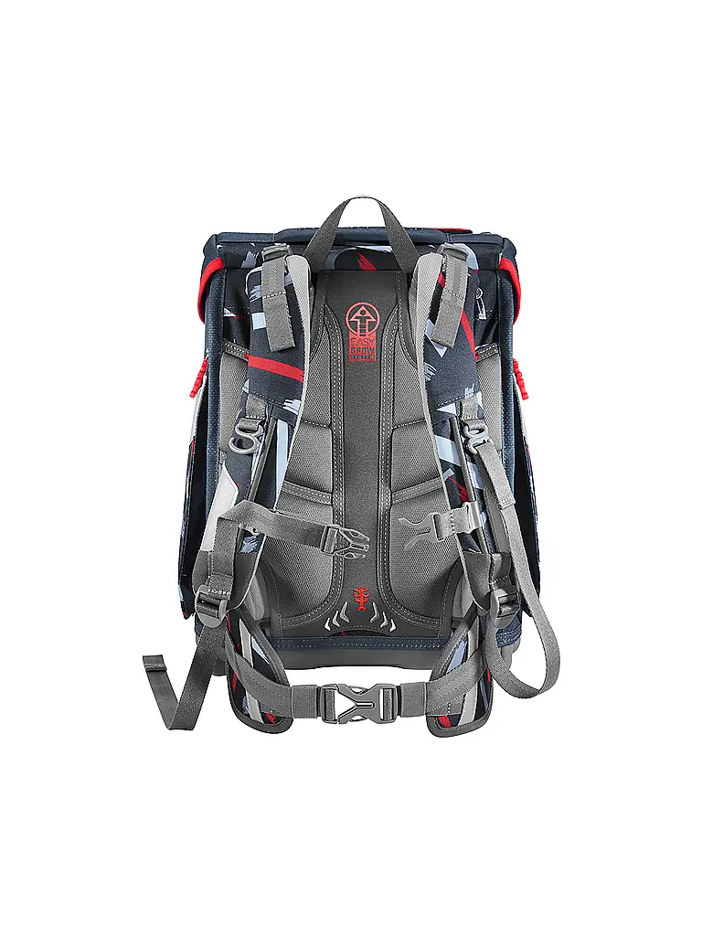 STEP BY STEP | Set de mochila escolar de 5 piezas SPACE Sports Car Mick | Negro