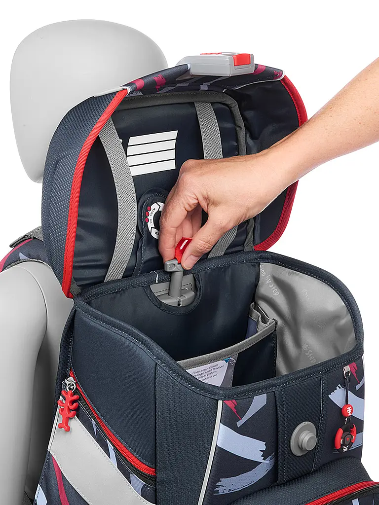 STEP BY STEP | Set de mochila escolar de 5 piezas SPACE Sports Car Mick | 