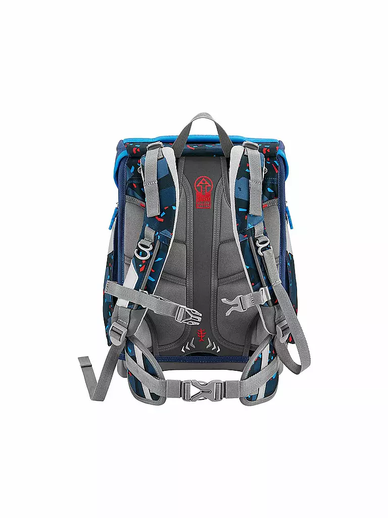 STEP BY STEP | Set de mochila escolar de 5 piezas SPACE Tractor Freddy | Negro