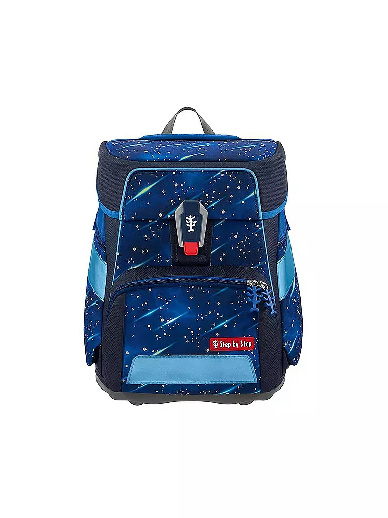 STEP BY STEP | Set de mochila escolar de 5 piezas Star Shuttle Elio | Azul oscuro