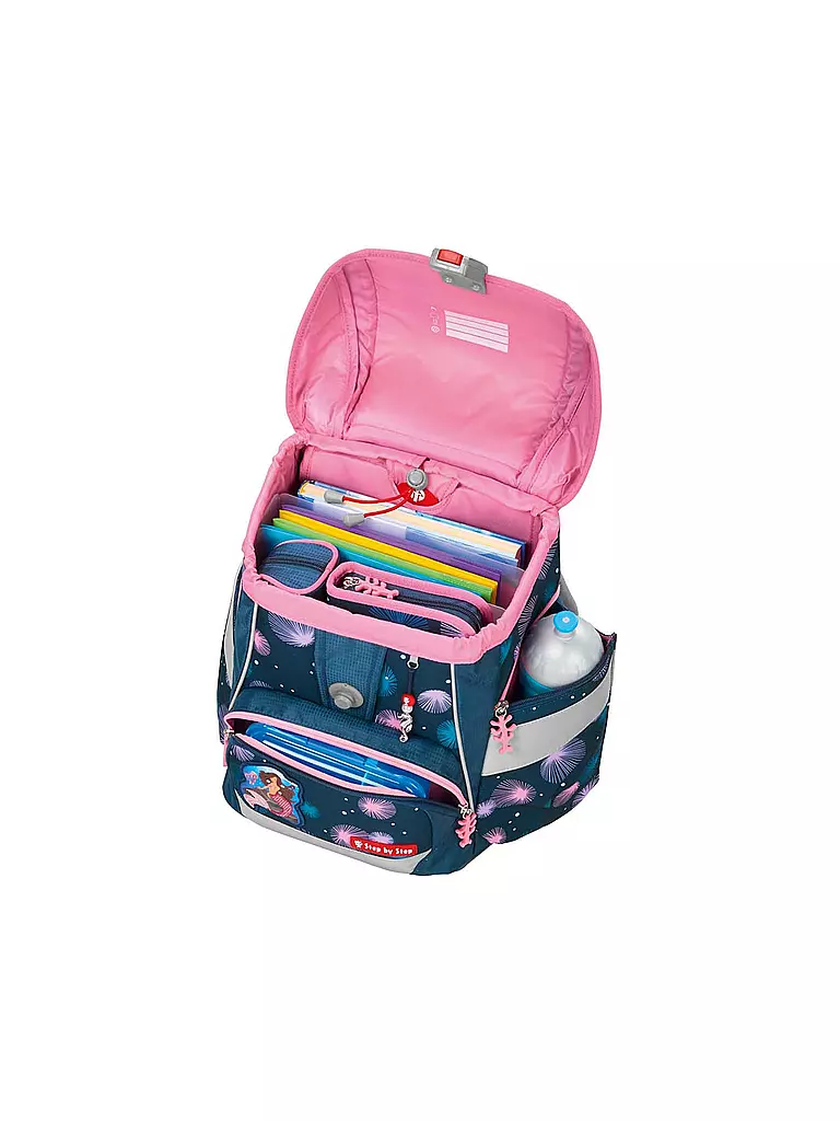 STEP BY STEP | Set de mochila escolar de 6 piezas - 2en1 Plus Mermaid Delia |