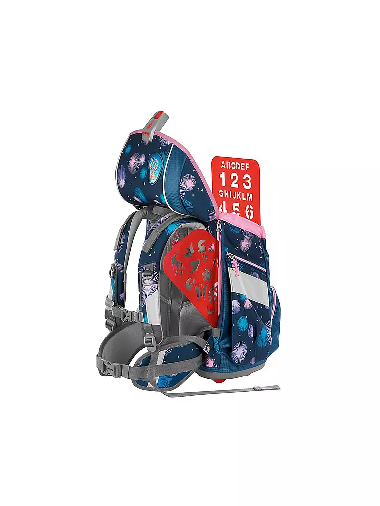 STEP BY STEP | Set de mochila escolar de 6 piezas - 2en1 Plus Mermaid Delia |