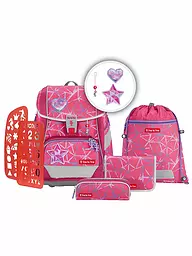 STEP BY STEP | Set de mochila escolar de 6 piezas - 2en1 Plus Star Stella | Fucsia