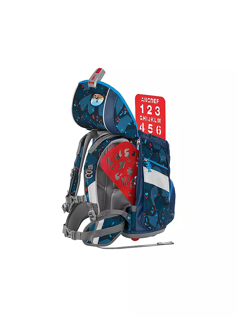 STEP BY STEP | Set de mochila escolar de 6 piezas - 2en1 Plus Tractor Freddy | 