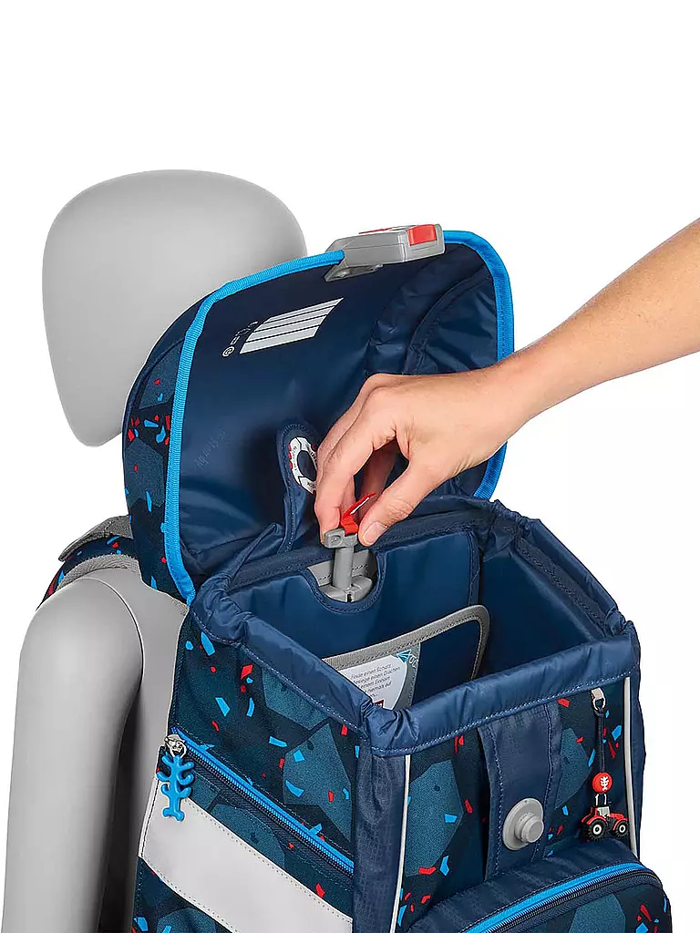 STEP BY STEP | Set de mochila escolar de 6 piezas - 2en1 Plus Tractor Freddy | 