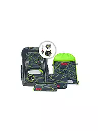 STEP BY STEP | Set de mochila escolar de 5 piezas GIANT Memaid Lola | Negro