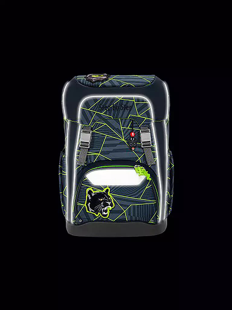 STEP BY STEP | Set de mochila escolar GIANT Dark Cat Chiko | 