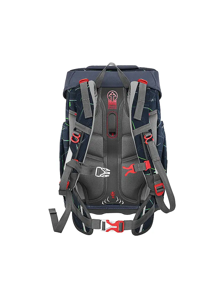 STEP BY STEP | Set de mochila escolar GIANT de 5 piezas Ninja Kimo | 