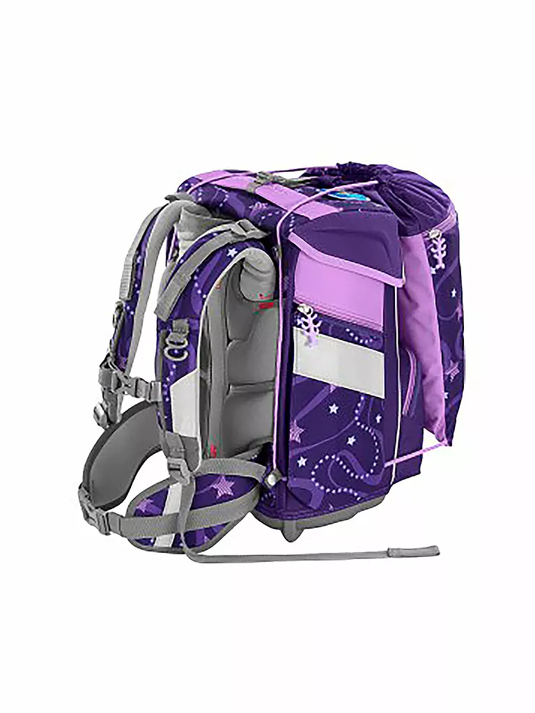 STEP BY STEP | Set de mochila escolar Space 5 piezas | Lila