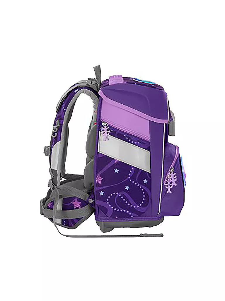 STEP BY STEP | Set de mochila escolar Space 5 piezas | Lila