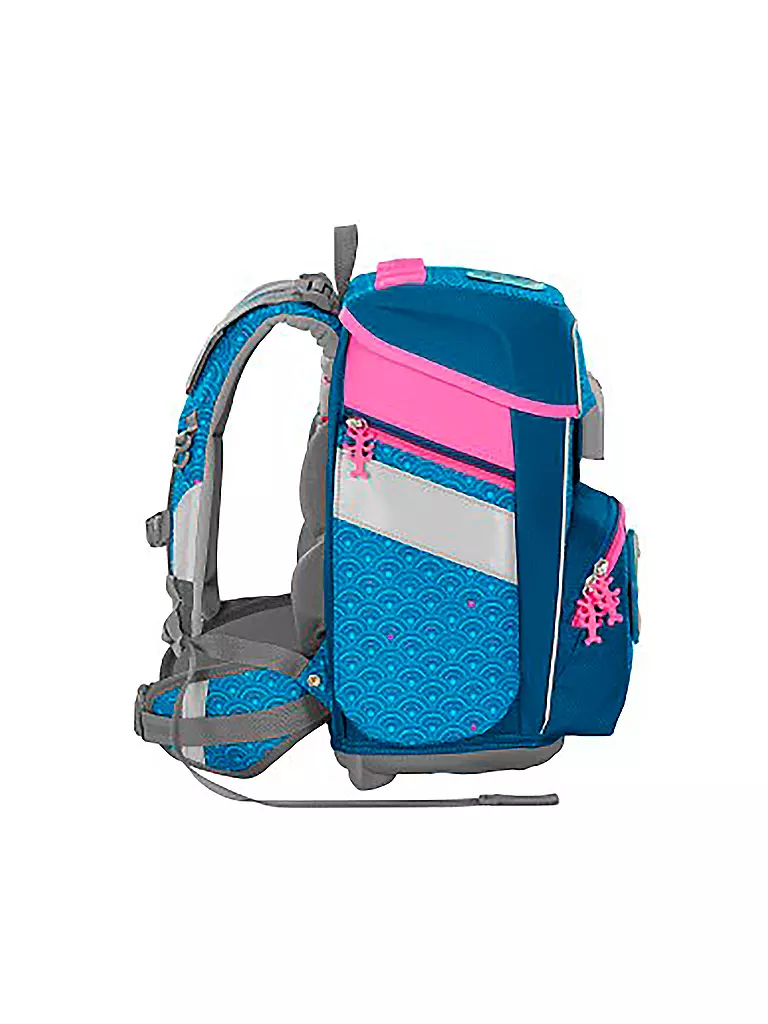 STEP BY STEP | Set de mochila escolar Space 5 piezas | Turquesa