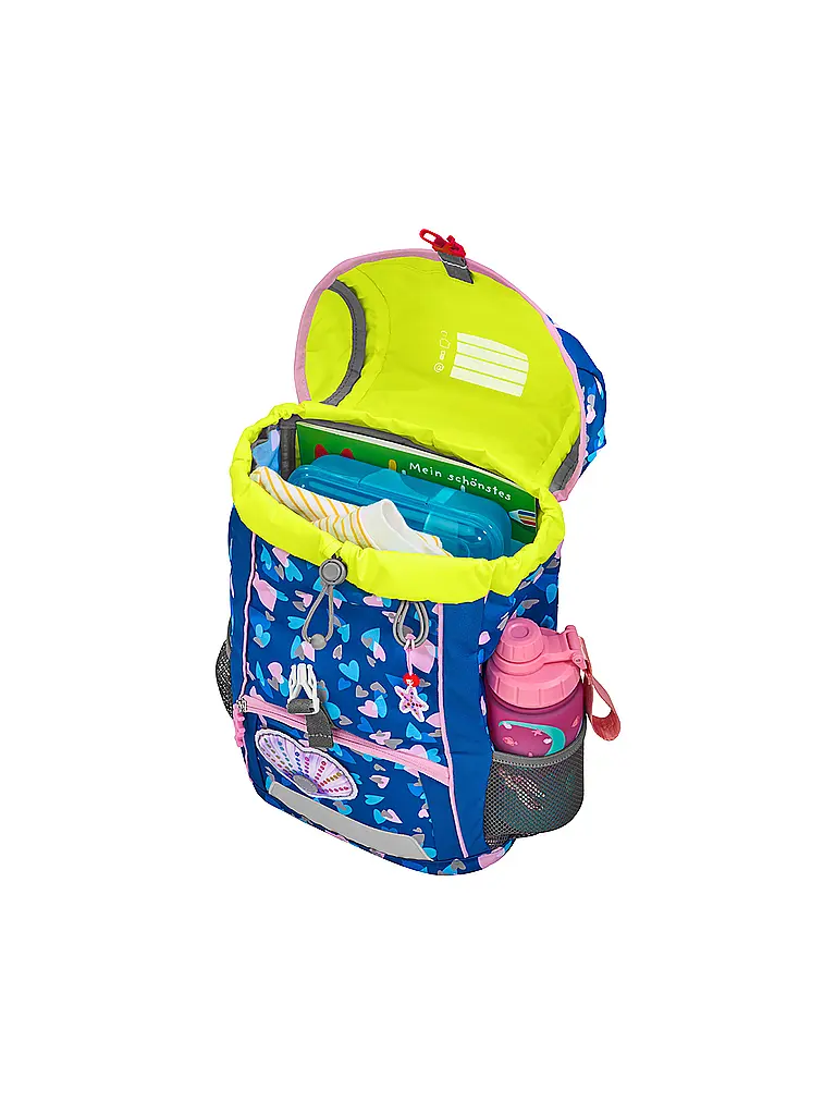 STEP BY STEP | Set de mochila infantil de 3 piezas - Seashell Pearl | Azul
