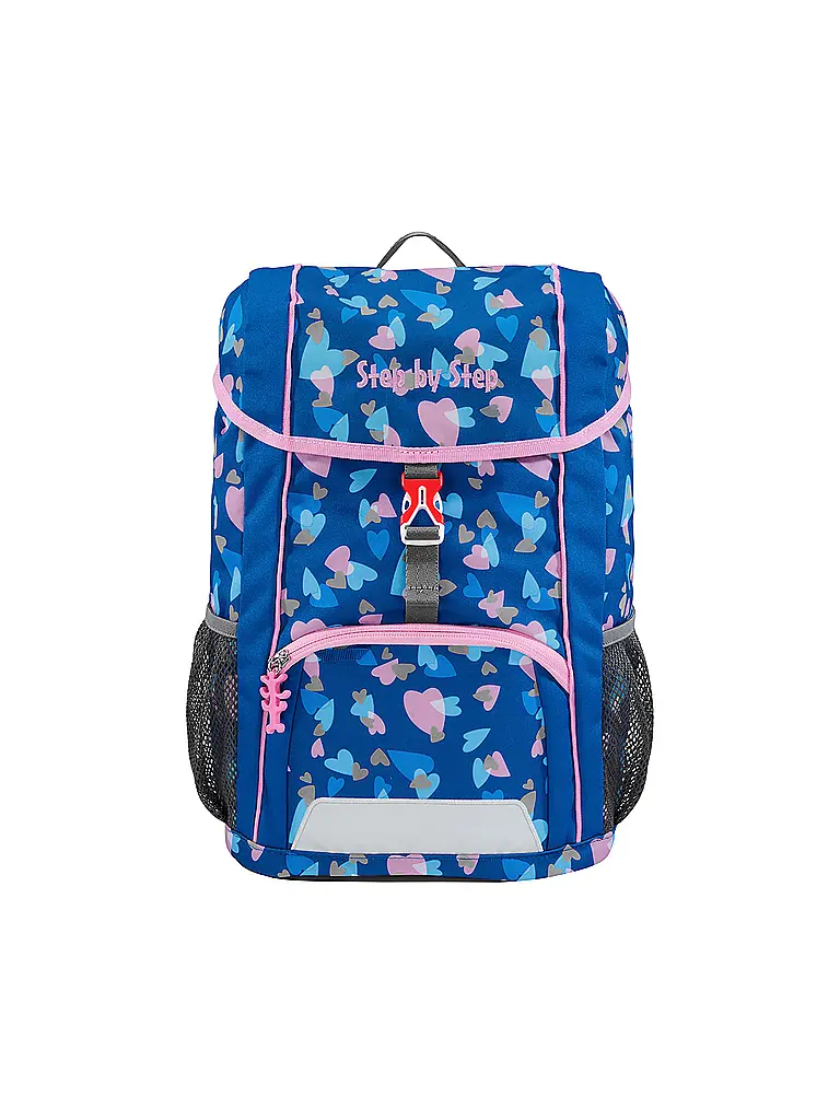 STEP BY STEP | Set de mochila infantil de 3 piezas - Seashell Pearl | Azul