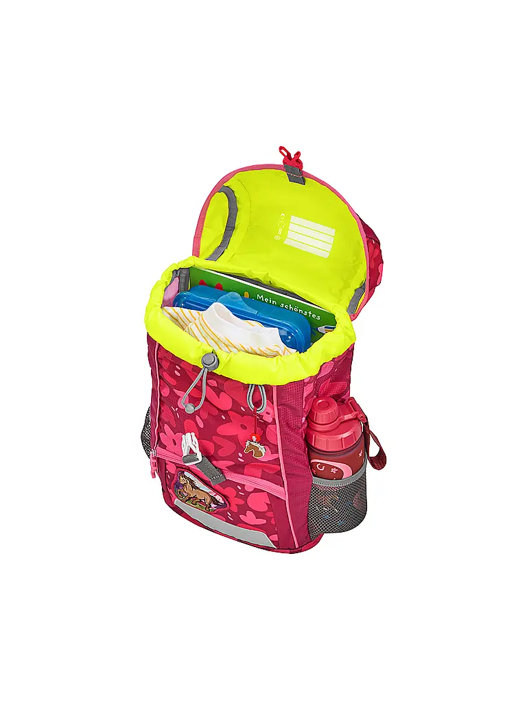 STEP BY STEP | Set de mochila infantil de 3 piezas - Wild Horse Nora | Fucsia