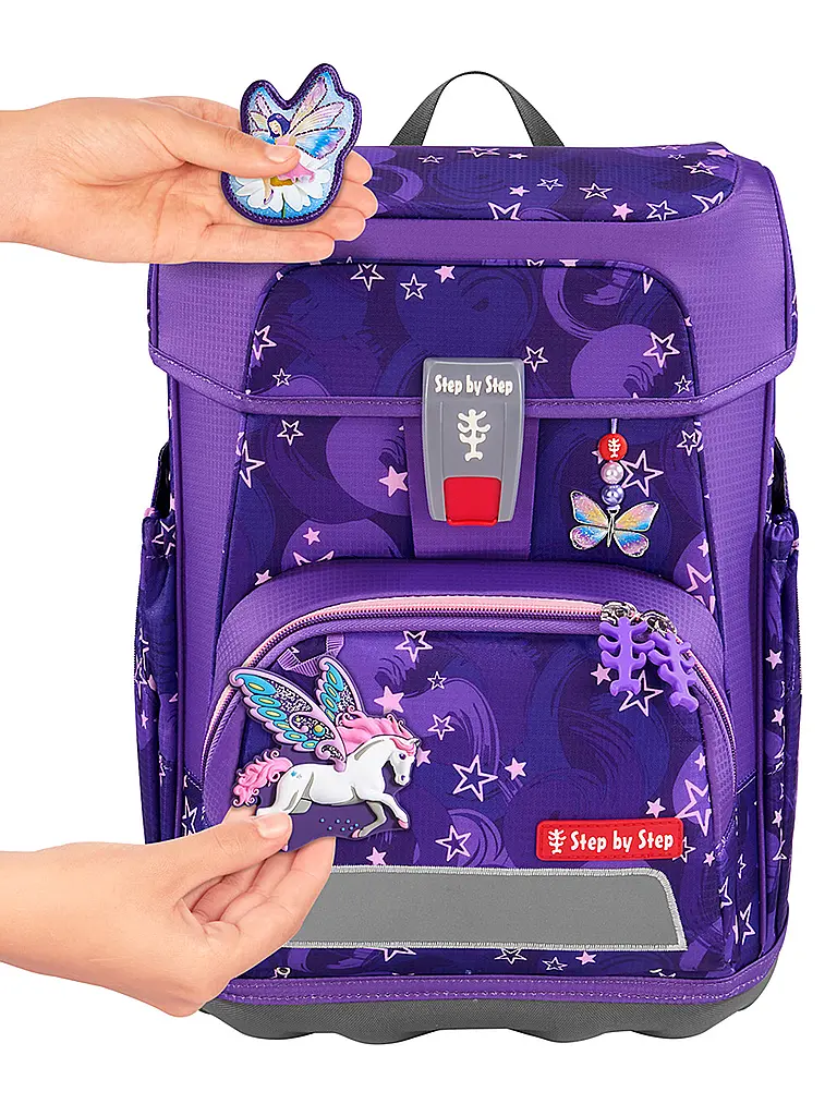 STEP BY STEP | Set de Mochilas Escolares 5 piezas CLOUD Pegasus Liv |