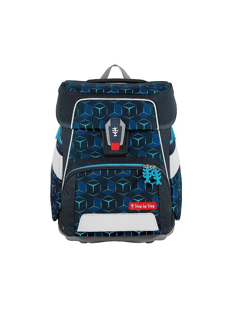 STEP BY STEP | Set de mochilas escolares 5 piezas SPACE Shine Shark Dexte | Negro