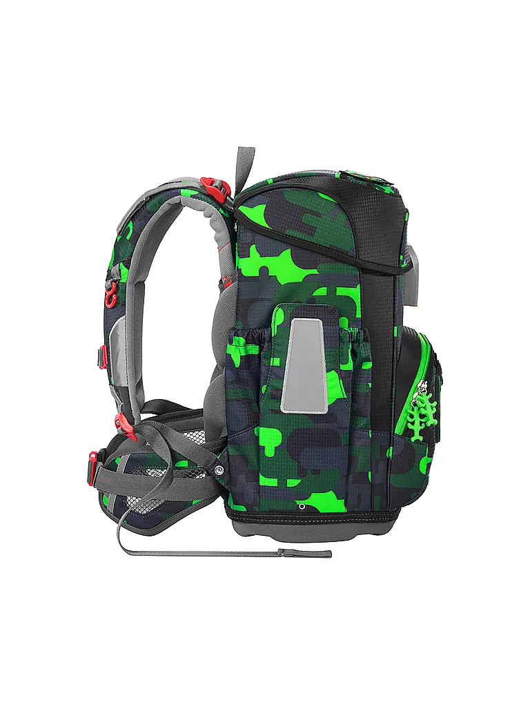 STEP BY STEP | Set de mochilas escolares de 5 piezas CLOUD Black Cat Chiko | Negro