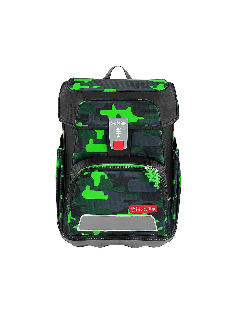 STEP BY STEP | Set de mochilas escolares de 5 piezas CLOUD Black Cat Chiko | Negro