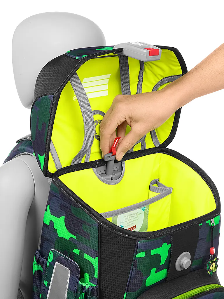 STEP BY STEP | Set de mochilas escolares de 5 piezas CLOUD Black Cat Chiko | Negro