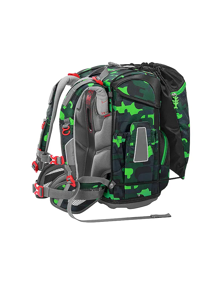 STEP BY STEP | Set de mochilas escolares de 5 piezas CLOUD Black Cat Chiko | Negro