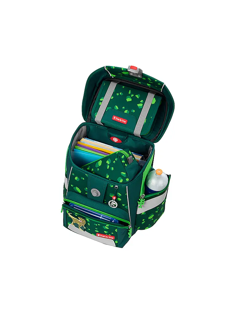 STEP BY STEP | Set de mochilas escolares de 5 piezas SPACE Dino Targo | 