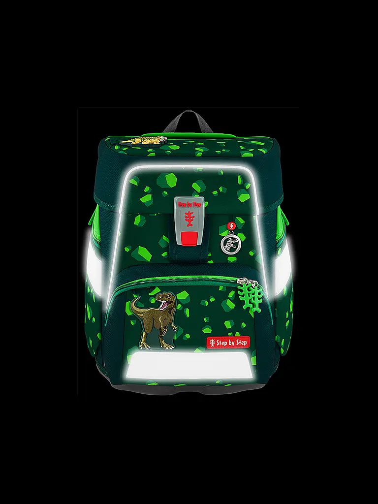 STEP BY STEP | Set de mochilas escolares de 5 piezas SPACE Dino Targo | 