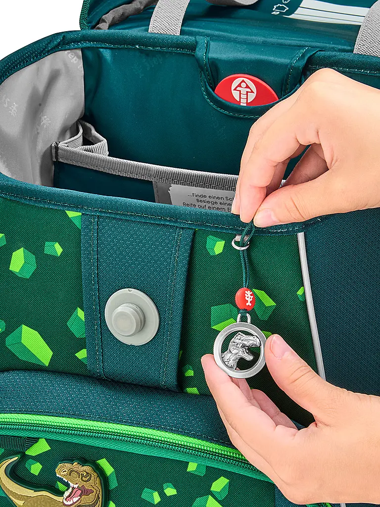 STEP BY STEP | Set de mochilas escolares de 5 piezas SPACE Dino Targo | 