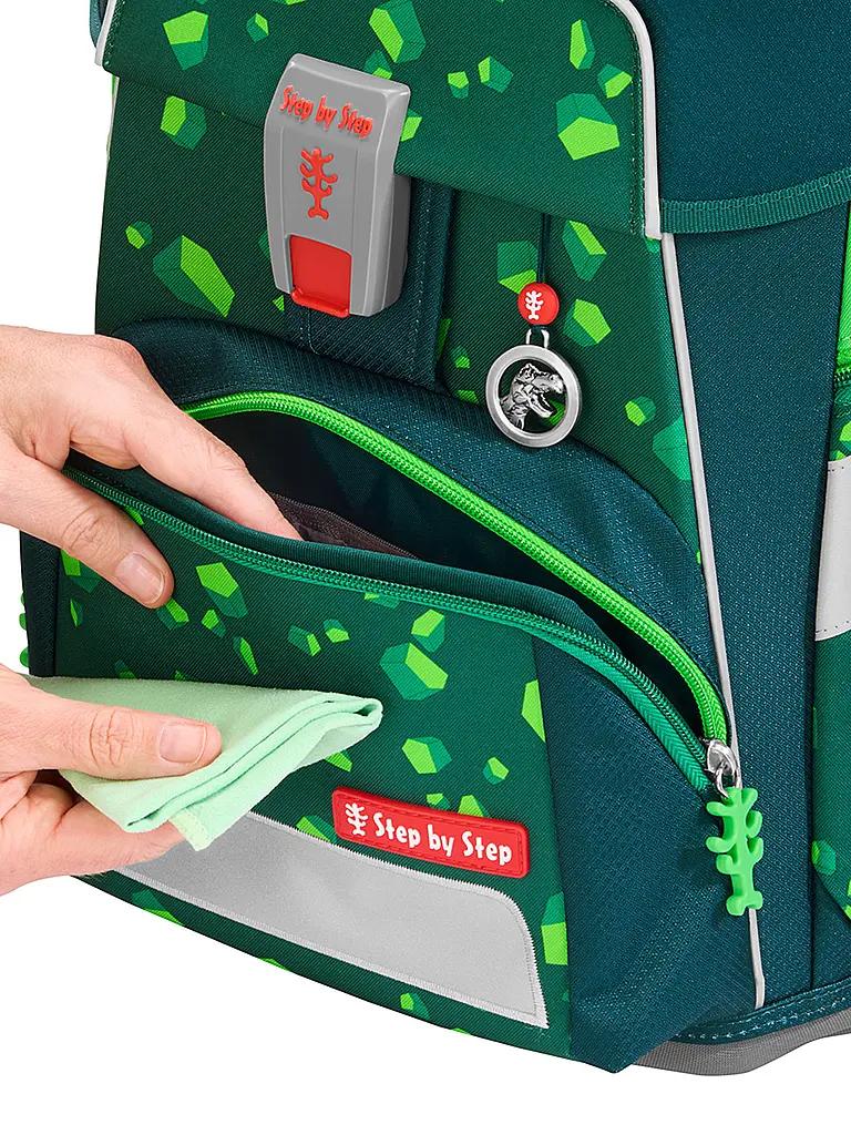 STEP BY STEP | Set de mochilas escolares de 5 piezas SPACE Dino Targo | 