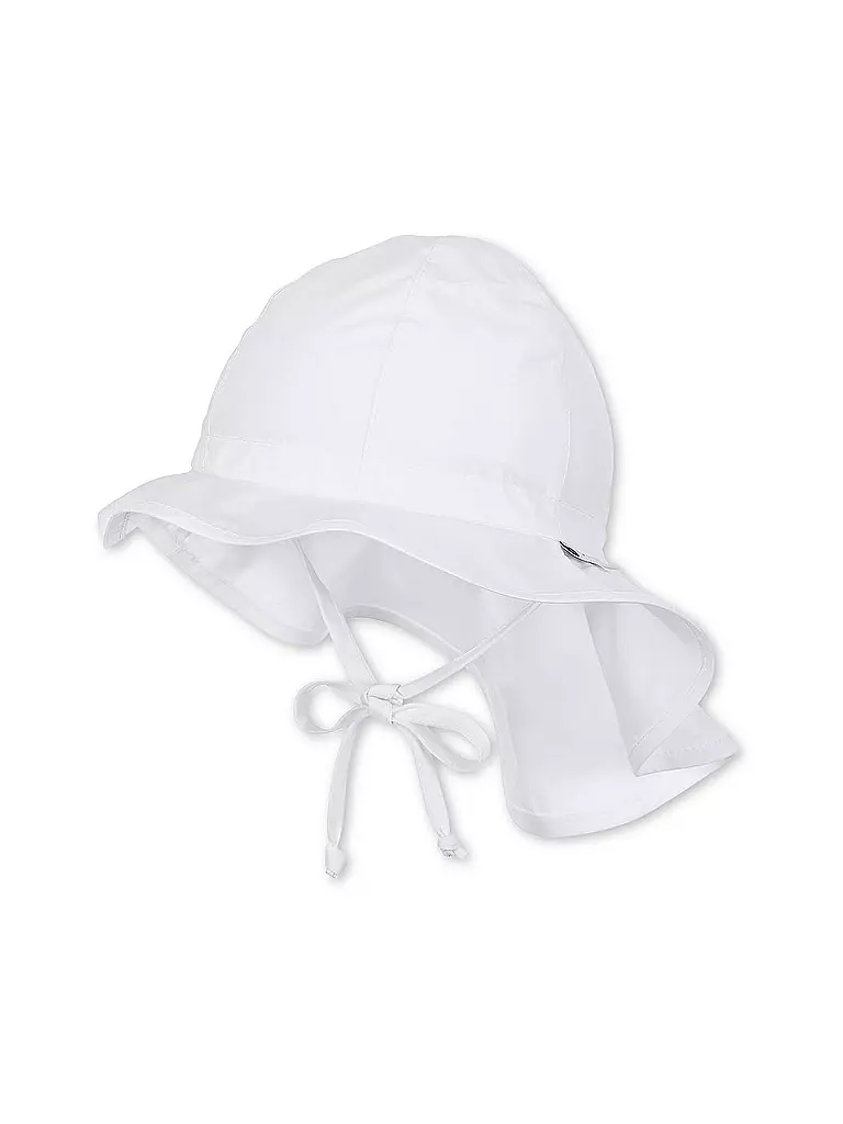 STERNTALER | Sombrero de sol para bebé | Blanco