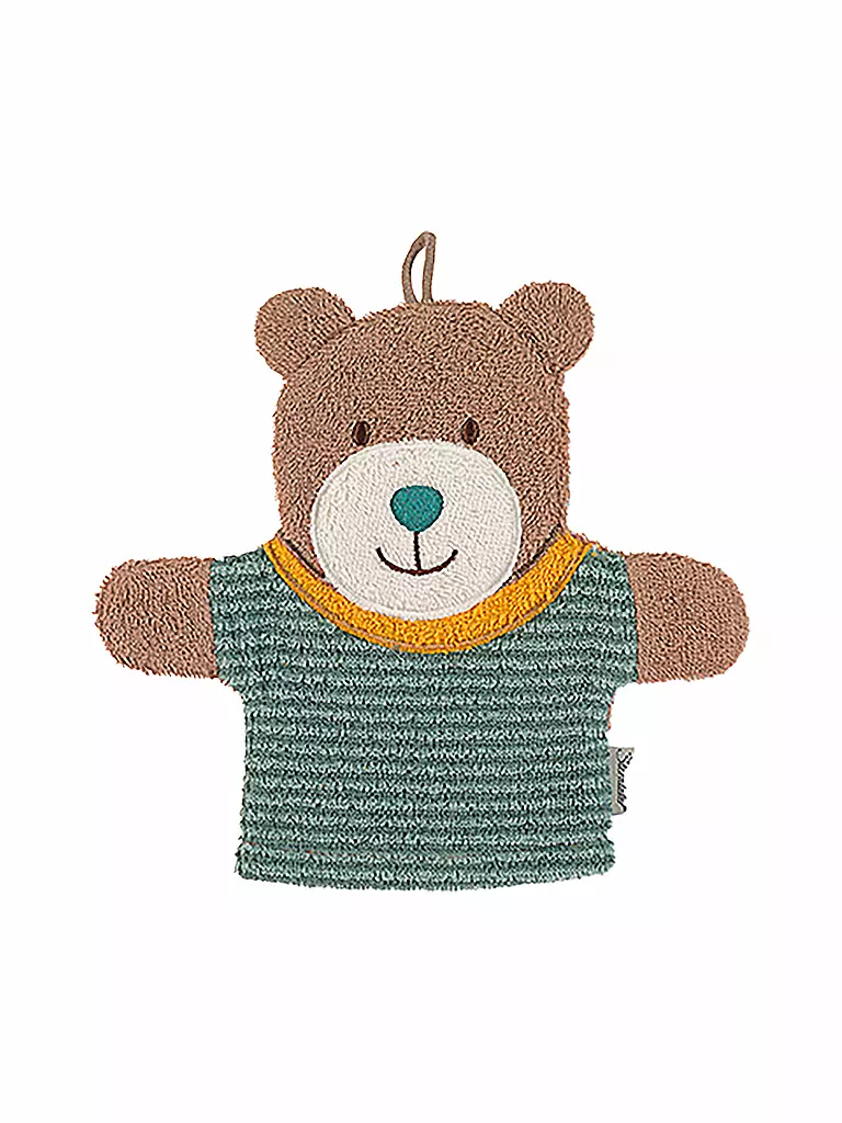 STERNTALER | Spiel-Waschhandschuh " Ben " | Verde claro