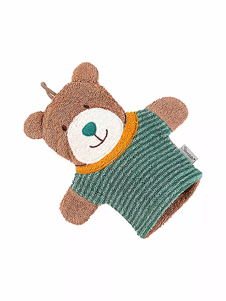STERNTALER | Spiel-Waschhandschuh " Ben " | Verde claro