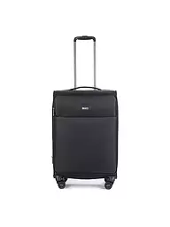 STRATIC | Trolley blando LIGHT M 65cm negro | Negro