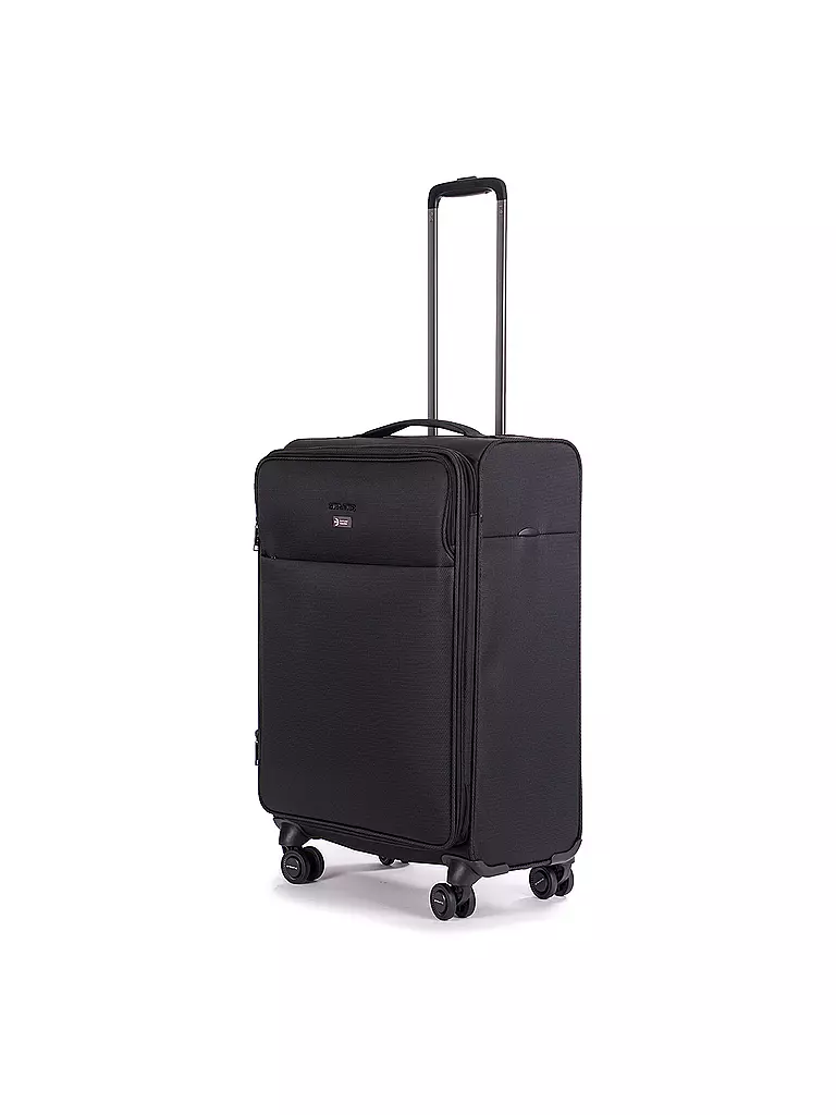 STRATIC | Trolley blando LIGHT M 65cm negro | 