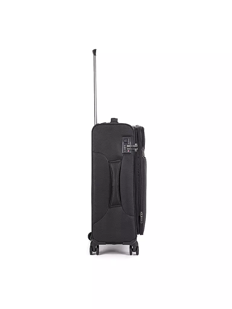 STRATIC | Trolley blando LIGHT M 65cm negro | 