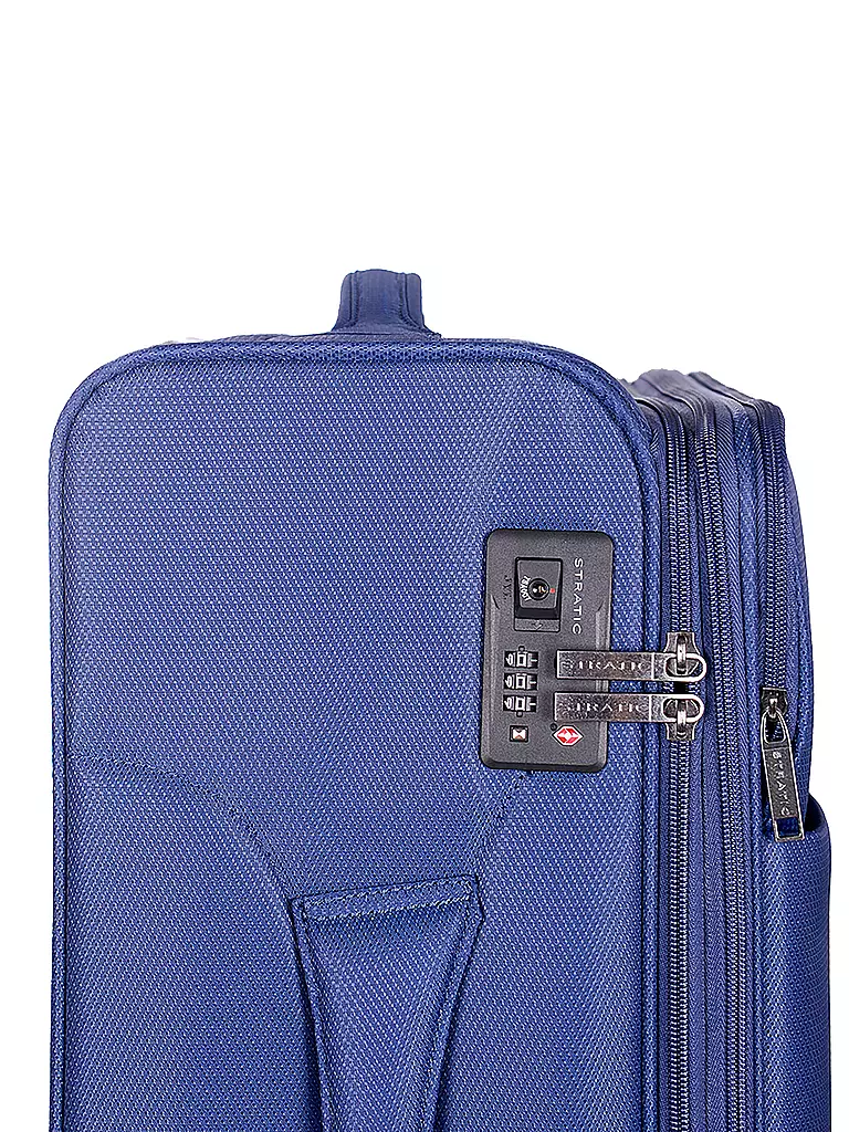 STRATIC | Trolley blando LIGHT Medium 65cm azul oscuro | Azul oscuro